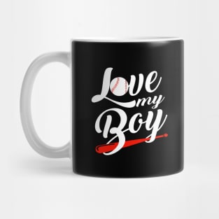 'I Love My Boys' Amazing Baseball Mom Gift Mug